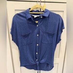 Tommy Bahama Navy Button Down Shirt